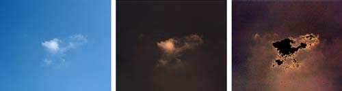 (Lo que parece un cielo claro alrededor de una nube no lo es tanto mediante técnicas de observación avanzadas.) (Foto: Koren et al., Geophysical Research Letters)